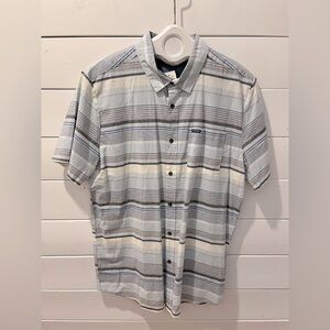 VOLCOM Striped Button-Up Shirt - - Size XL - NWT